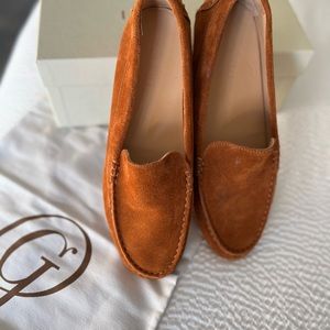 M. Gemi - The Felize Driving Shoe, Saddle Suede 
Size 40.5